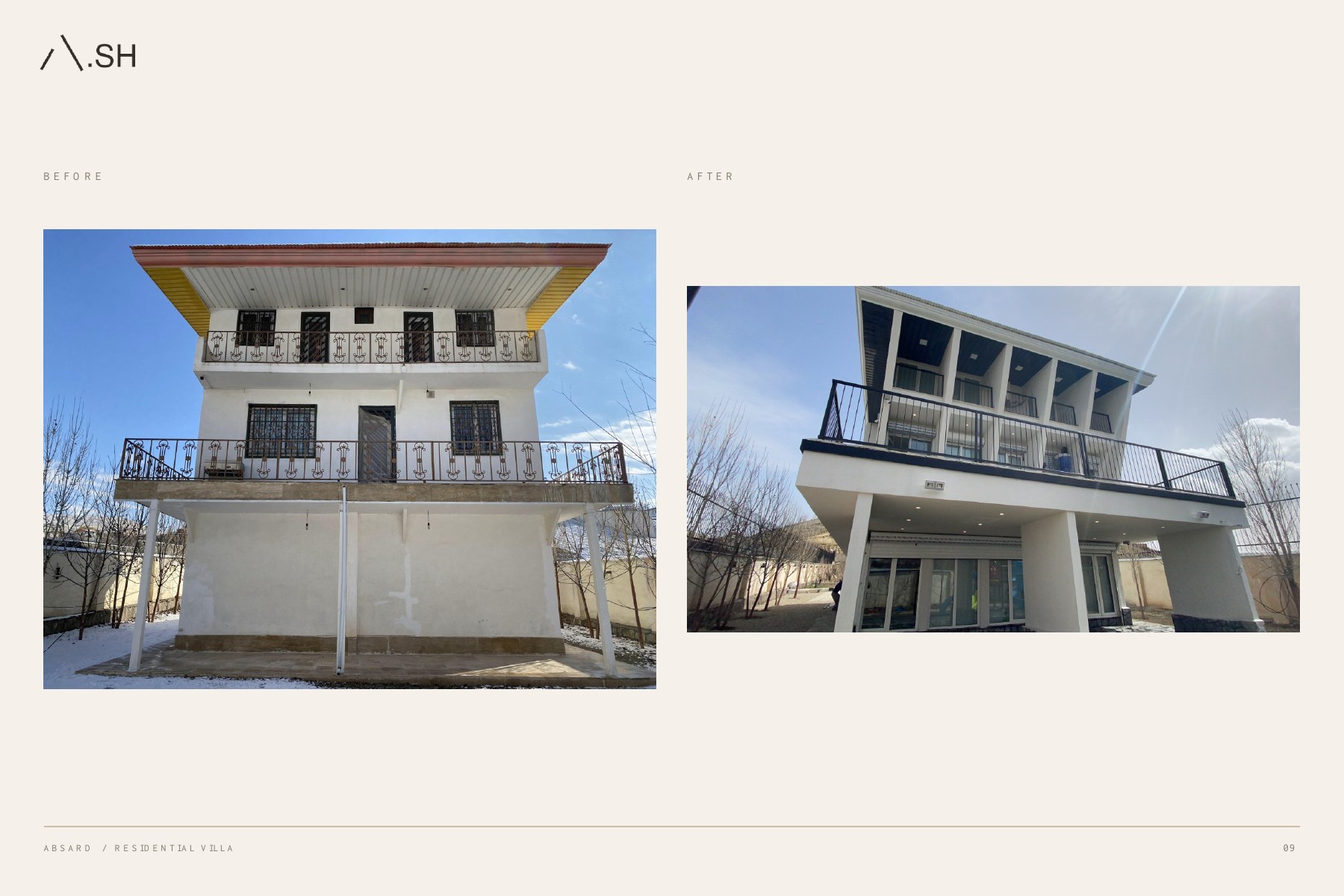 Absard Villa — portfolio presentation, page 9