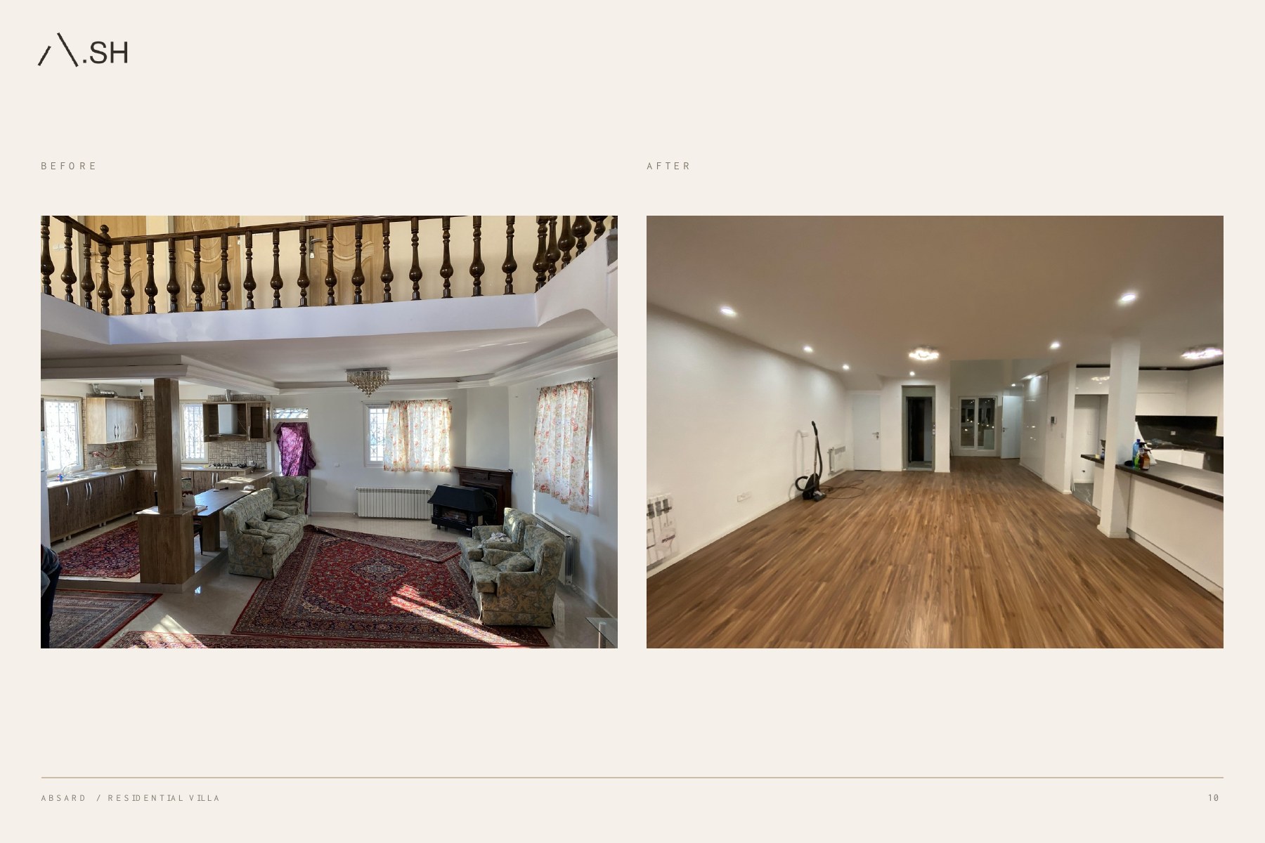 Absard Villa — portfolio presentation, page 10