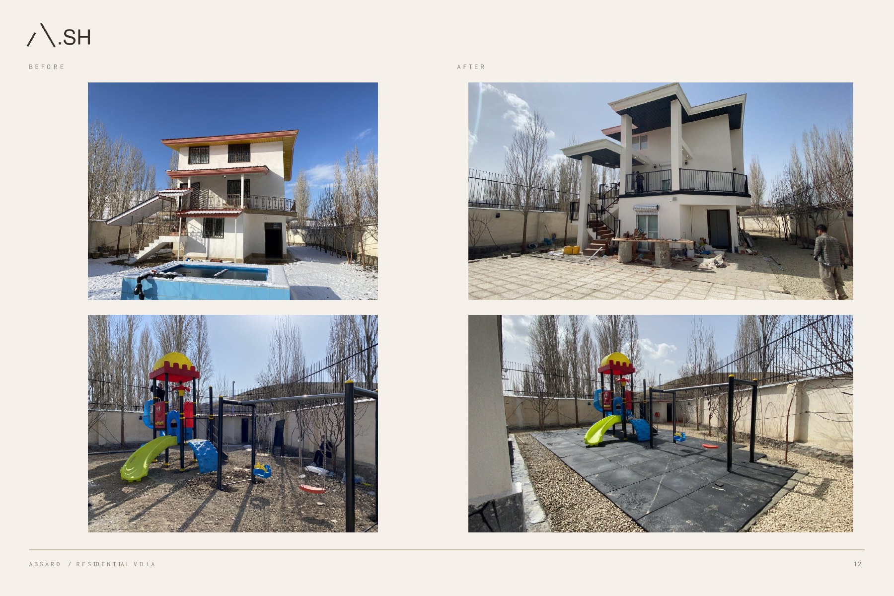 Absard Villa — portfolio presentation, page 12