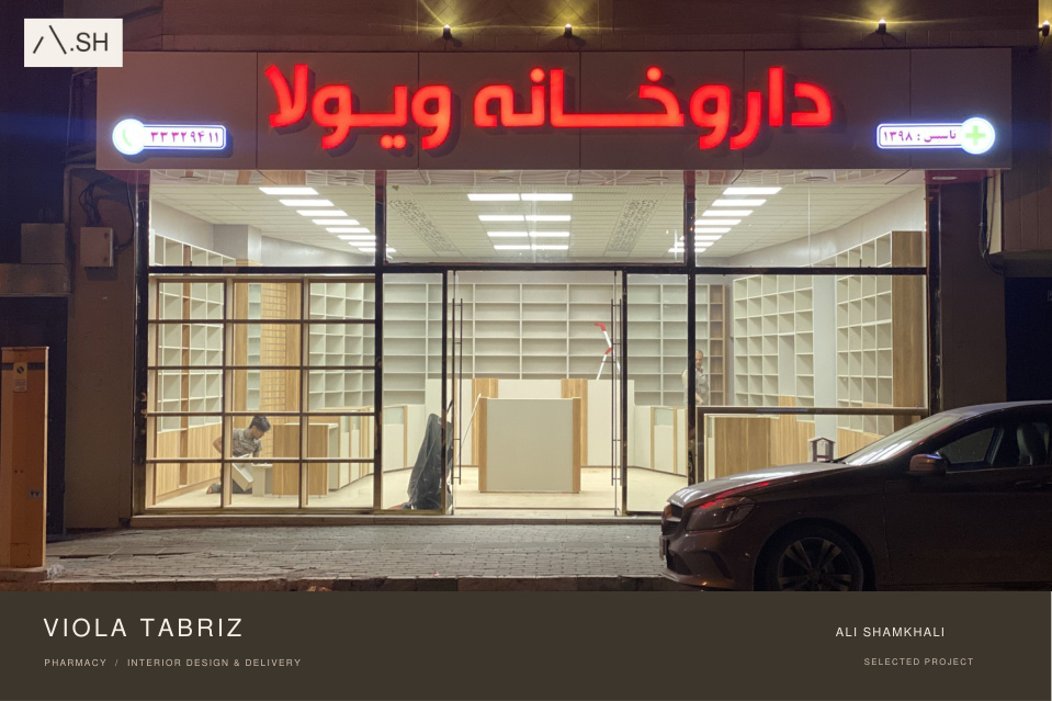 Viola Tabriz — portfolio presentation, page 1