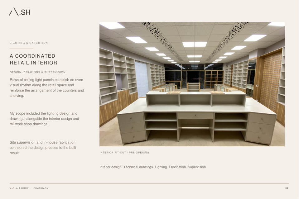 Viola Tabriz — portfolio presentation, page 4