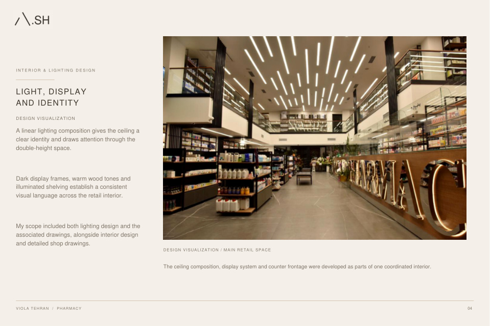 Viola Tehran — portfolio presentation, page 4